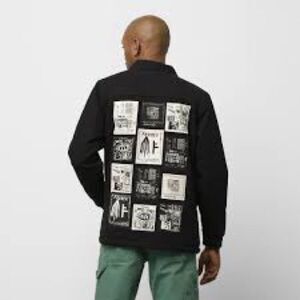 Vans X Former Collab Sherpa Lined Jacket Size Medium NWOT